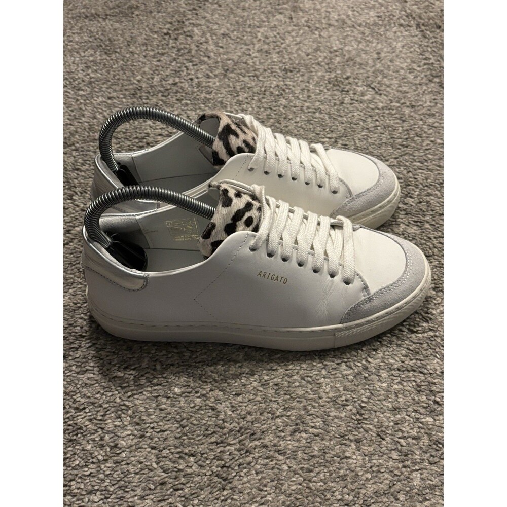 Axel Arigato Clean 90 Triple Animal Sneaker White Womens Size 7.5 US 38 EU